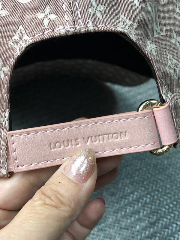 ブランド帽子素材ディテール